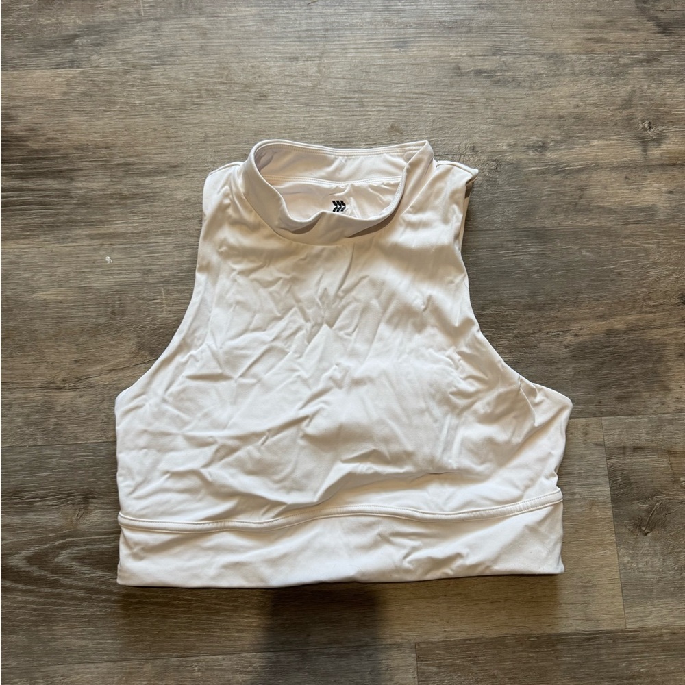 Target All In Motion White Sleeveless Women's Top/Bra